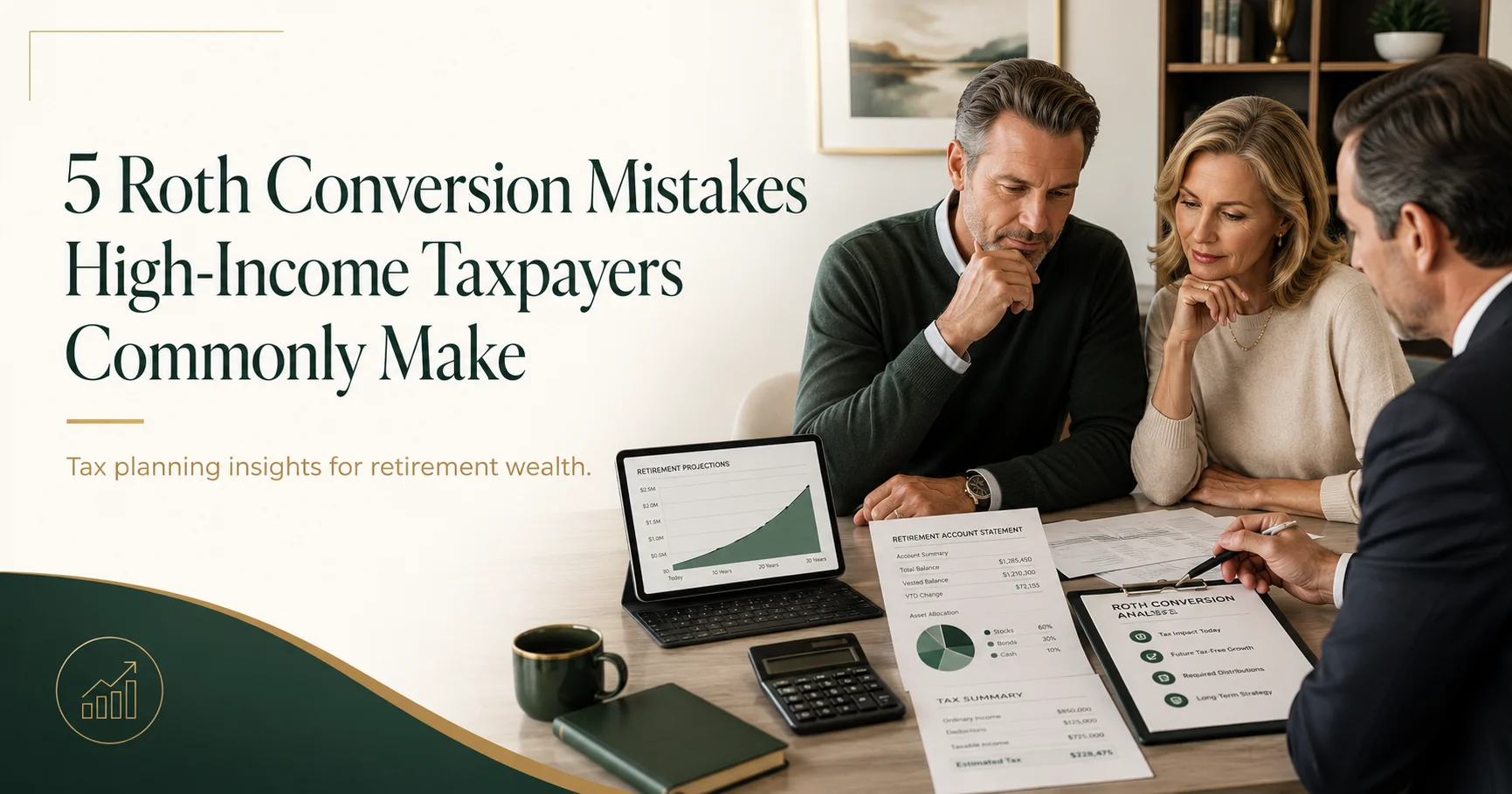 5 Roth Conversion Mistakes High-Income Taxpayers Commonly Make